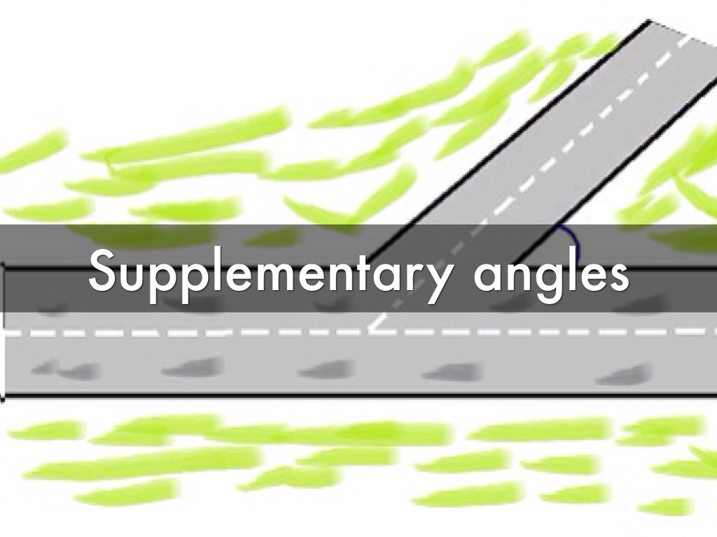 the supplementary angle of 105.2